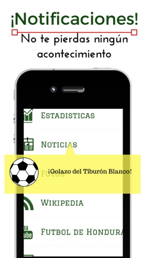 Tiburón Blanco - Fútbol de Honduras(圖3)-速報App