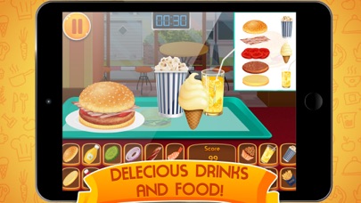 Burger Cafe - Cooking King Master screenshot 4