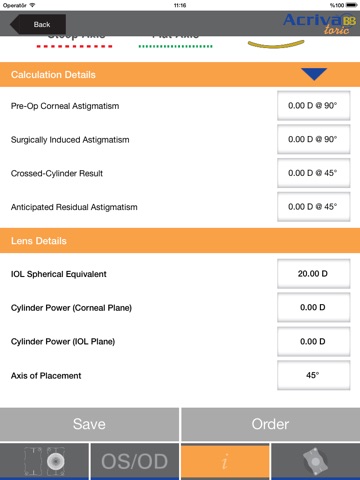 Acriva Easy Toric CalculatorHD screenshot 4