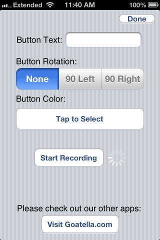 iSpeak Button - náhled