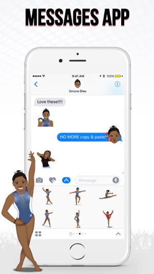 Simoji by Simone Biles(圖4)-速報App