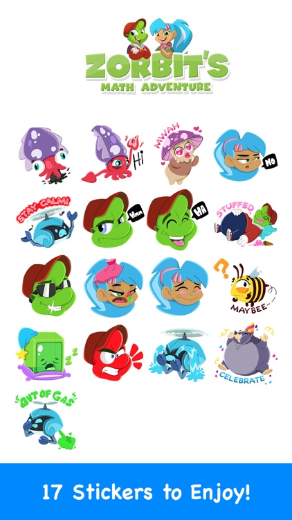 Zorbit Sticker Pack screenshot-3
