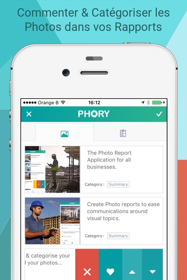 PHORY - PDF Photo Reporting for Professionals screenshot 3