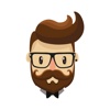 Hipster Sticker Pack for iMessage
