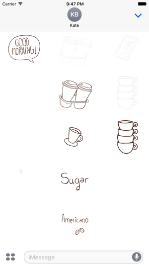 Animated Cute Coffee Stickers(圖5)-速報App