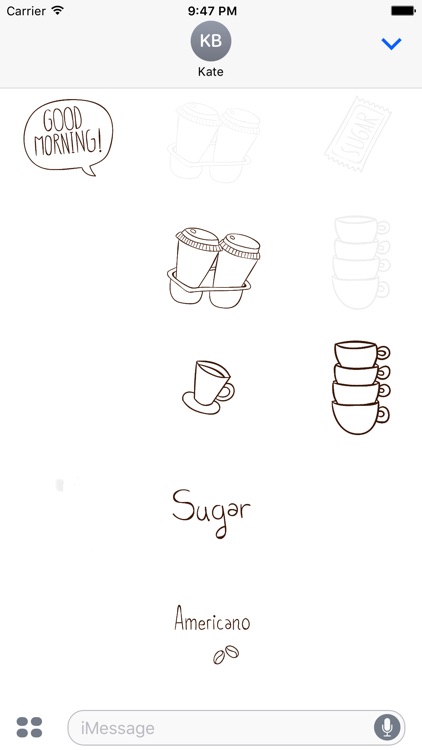 Animated Cute Coffee Stickers screenshot-4