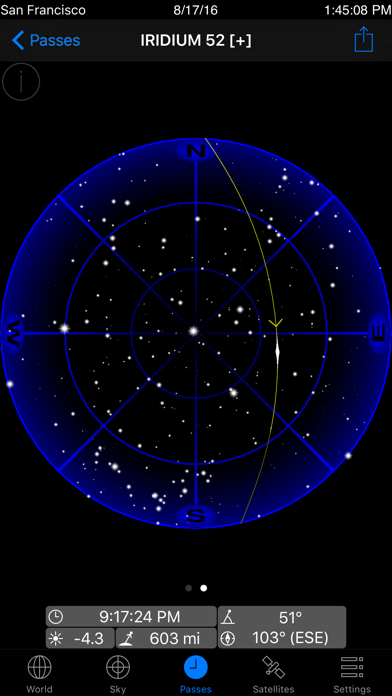 GoSatWatch - Satellite Tracking Screenshot 4