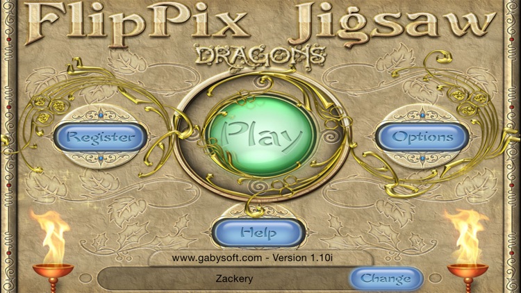 FlipPix Jigsaw - Dragons