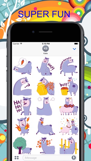 Drama Llama! Stickers(圖1)-速報App