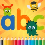 Coloring Book ABC Spanish Alphabet Games age 1-10