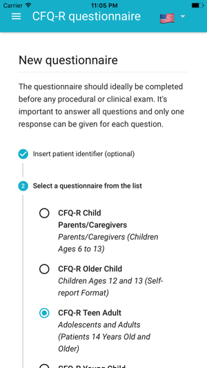 Cfq r score