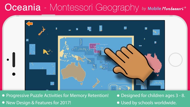 Oceania - Montessori Geography for Presc