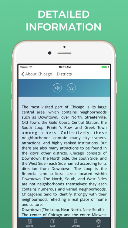 Chicago Travel Guide with Offline Street Map screenshot-3