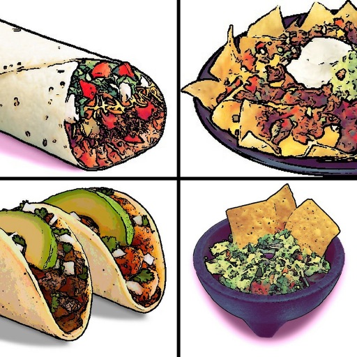 Awesome Mexican Food Sticker Pack icon