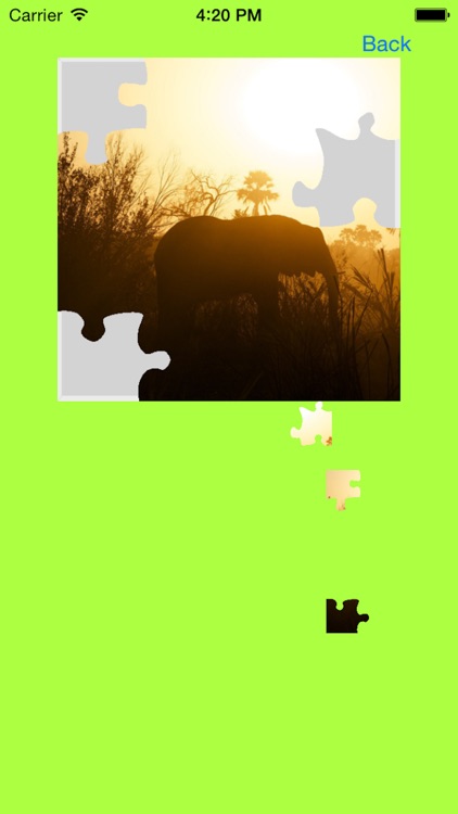 Elephants Jigsaw Puzzles with Photo Puzzle Maker