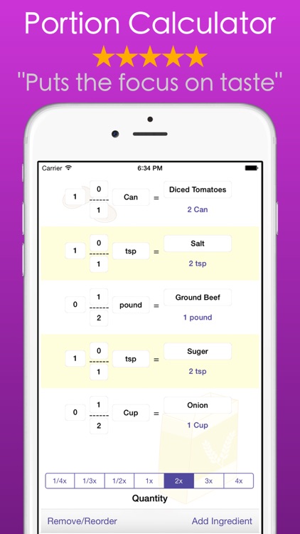 Sous Chef PRO: Kitchen Timer Calculator Conversion screenshot-3