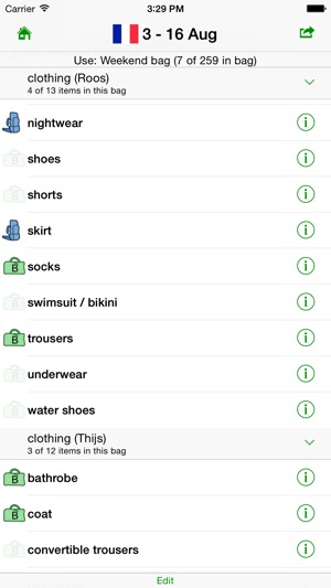 GetPacked: packing list(圖3)-速報App