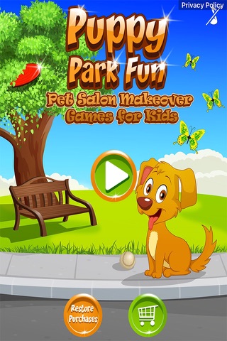 Puppy Park Fun - Pet Salon Makeover Games for Kids screenshot 2