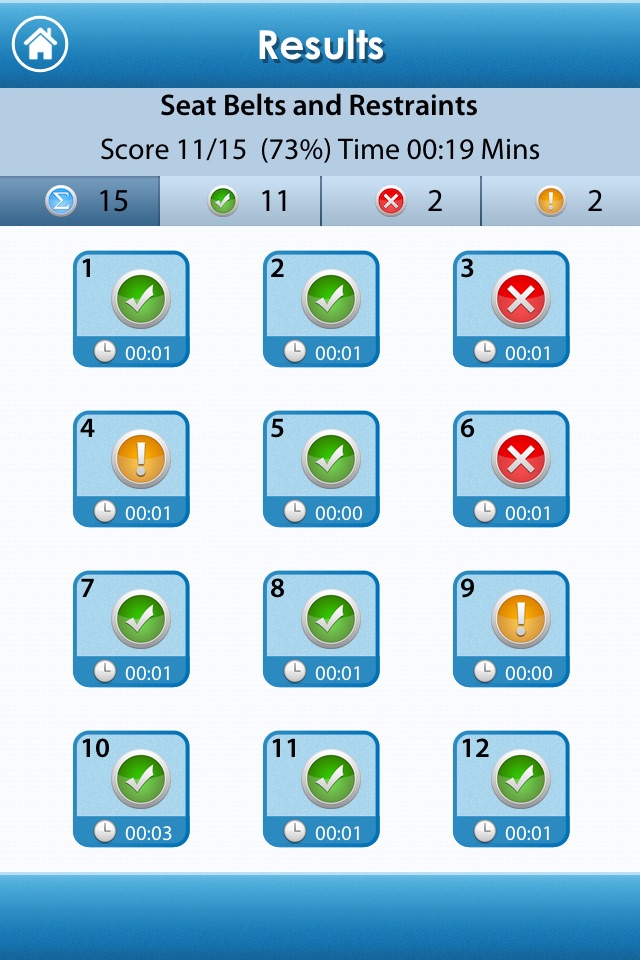 The Learners Test - Driver Knowledge Test Lite screenshot 3