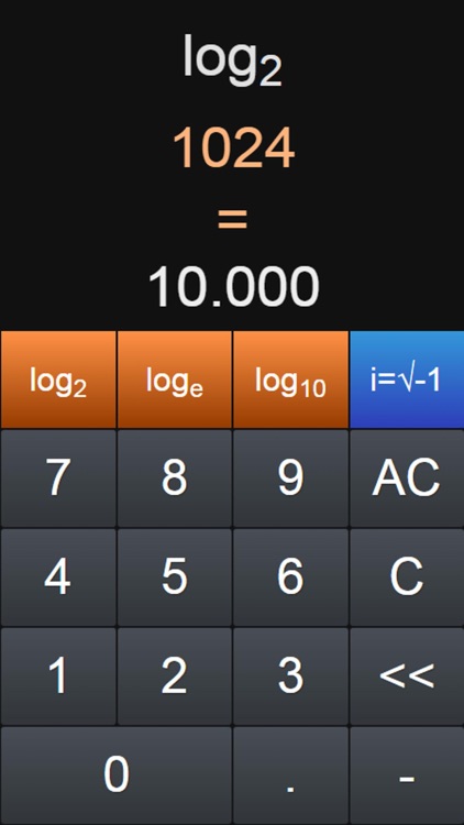 Complex Log - logarithm calc for complex numbers