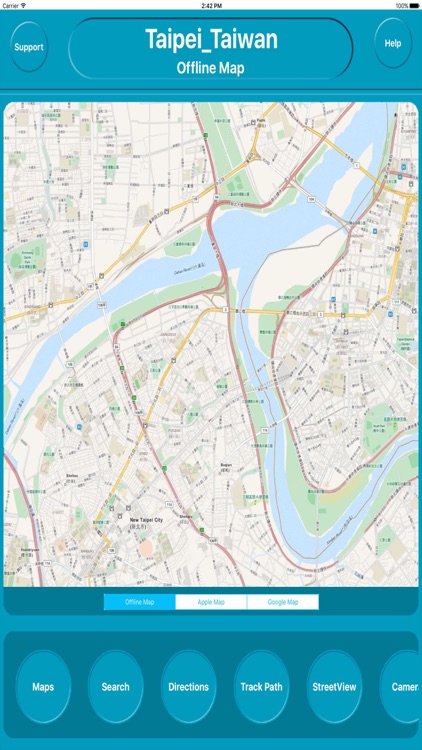 Taipei Taiwan Offline City Maps Navigation