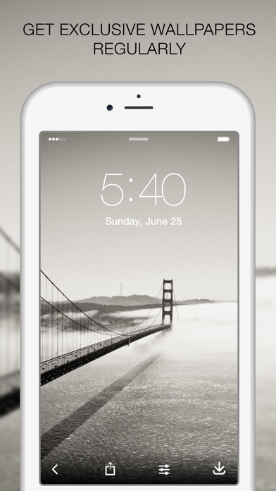 How to cancel & delete Black and White Wallpapers - HD Backgrounds from iphone & ipad 3