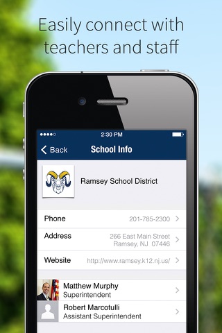 Ramsey School District screenshot 2