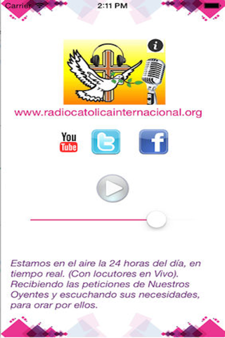 Radio Catolica Internacional screenshot 2