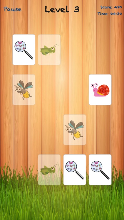 Bugland - Card Matching Game