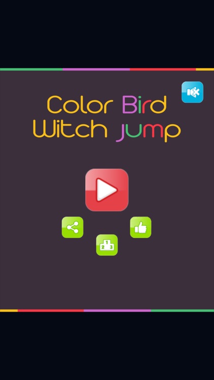 Color Bird-Jump In Bounce Color Circles Tunnel