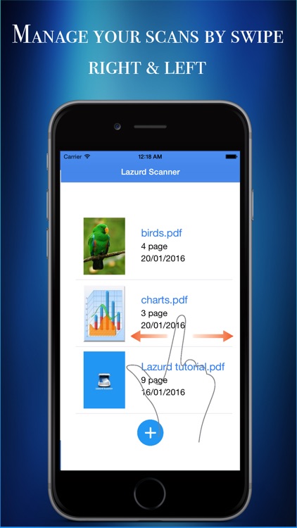 Lazurd  - PDF Scanner | Document Scanner Pro screenshot-4