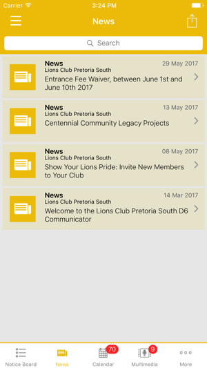 Lions Club Pretoria South(圖2)-速報App