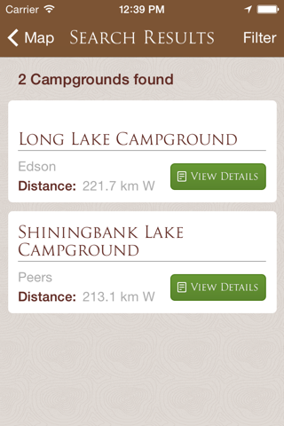 Alberta Campground Guide screenshot 4