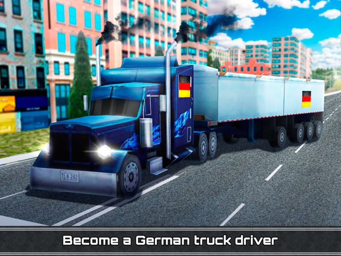 German Euro Truck Driving Simulator 3D
