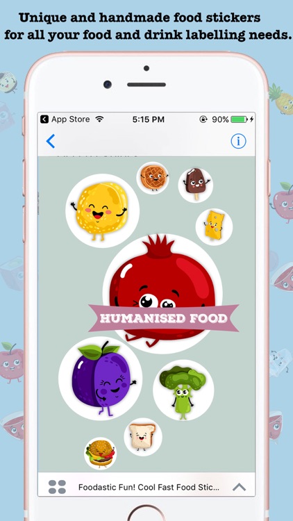 Foodastic Fun! Cool Fast Food Stickers screenshot-3