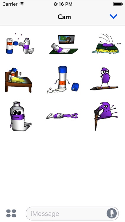 Art Supply Stickers