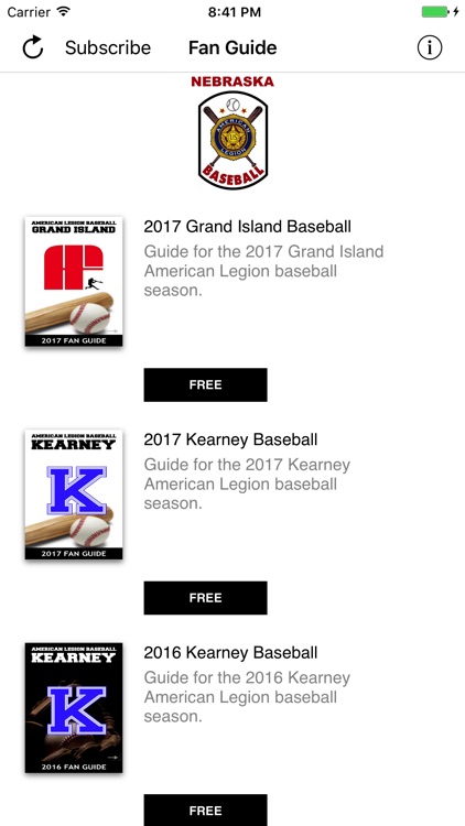 NE Legion Baseball Fan Guide