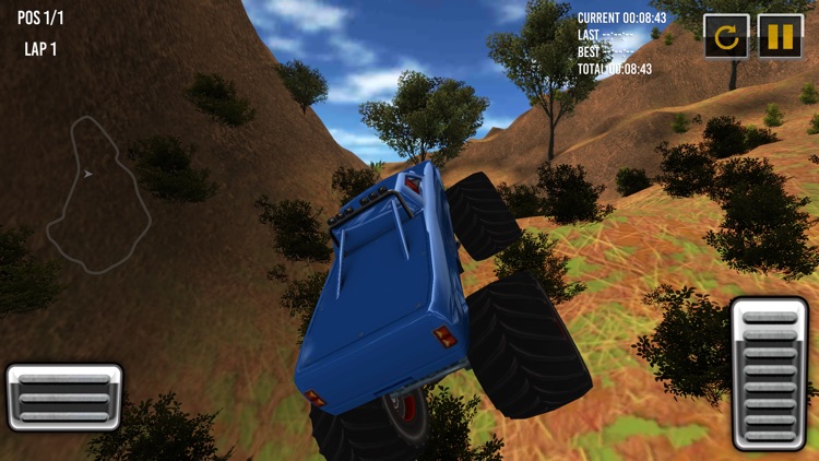 Monster Truck 4x4 Racing Legends. Offroad Rally 3D