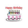 birthday set 9 stickers by wenpei