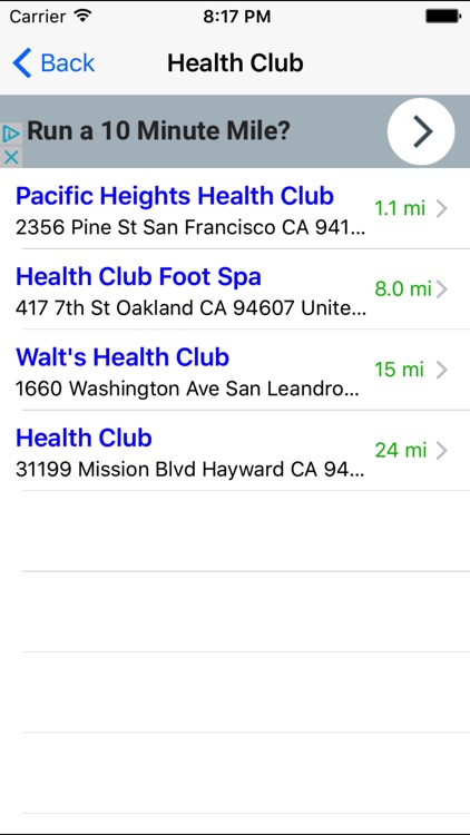 Gym Finder: Find Fitness Workout Gyms Near Me screenshot-3