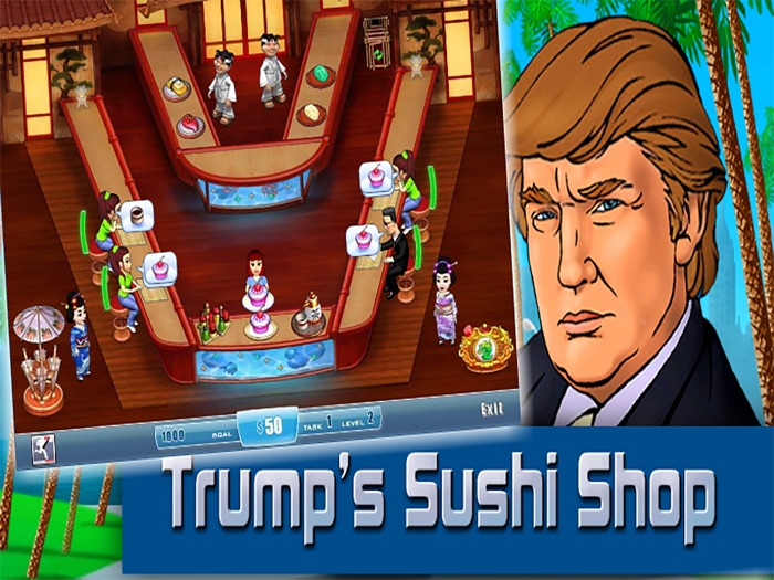 Trumps Sushi Shop - Time Managemet Simulator Game