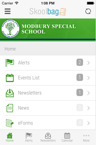 Modbury Special School - Skoolbag screenshot 2