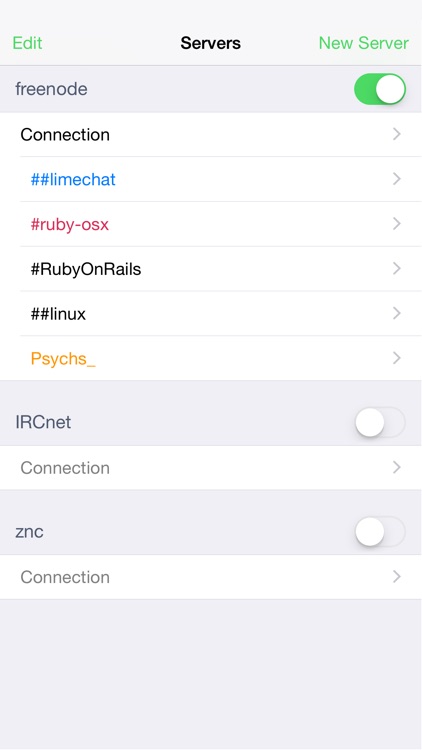 LimeChat - IRC Client