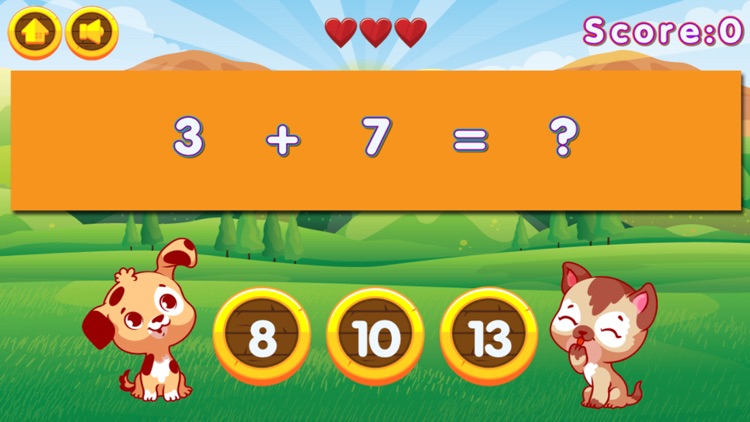 First Grade Math Kids : Learn Addition Subtraction screenshot-3