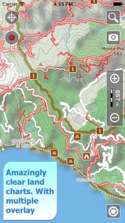 Trails of Cinque Terre HD- GPS and Maps for Hiking