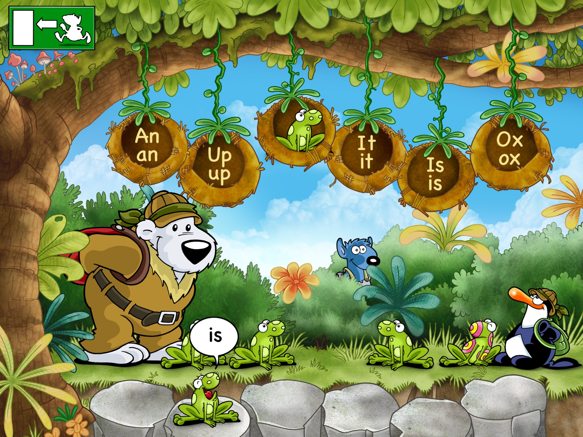 Preschool English: Emil & Pauline in the Jungle screenshot 2