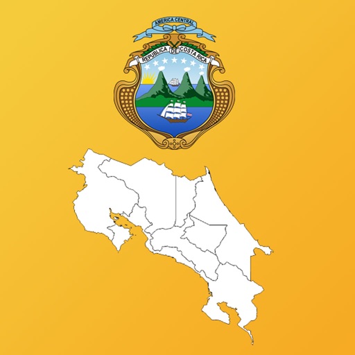 Costa Rica Province Maps, Flags, Capitals icon
