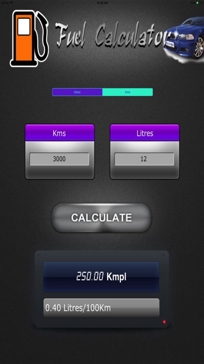 Fuel Efficiency Check HD screenshot-3