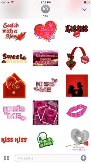 Animated Love & Kiss Stickers(圖3)-速報App