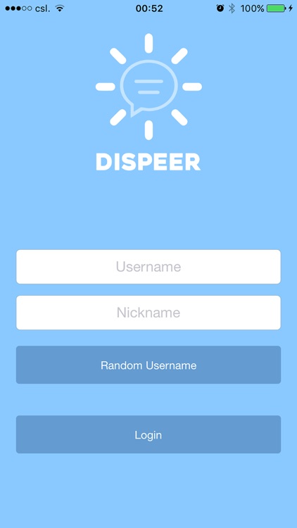 DISPEER - Anonymous Messenger screenshot-0